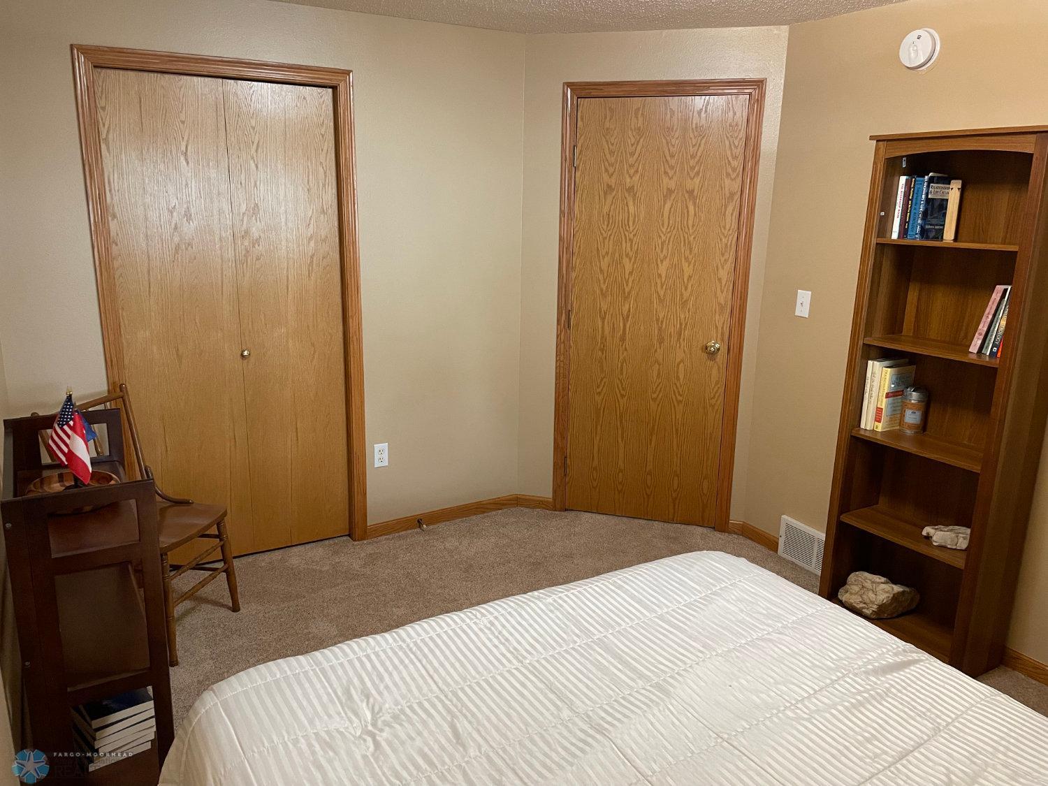 Bedroom 2 on lower level reverse view.