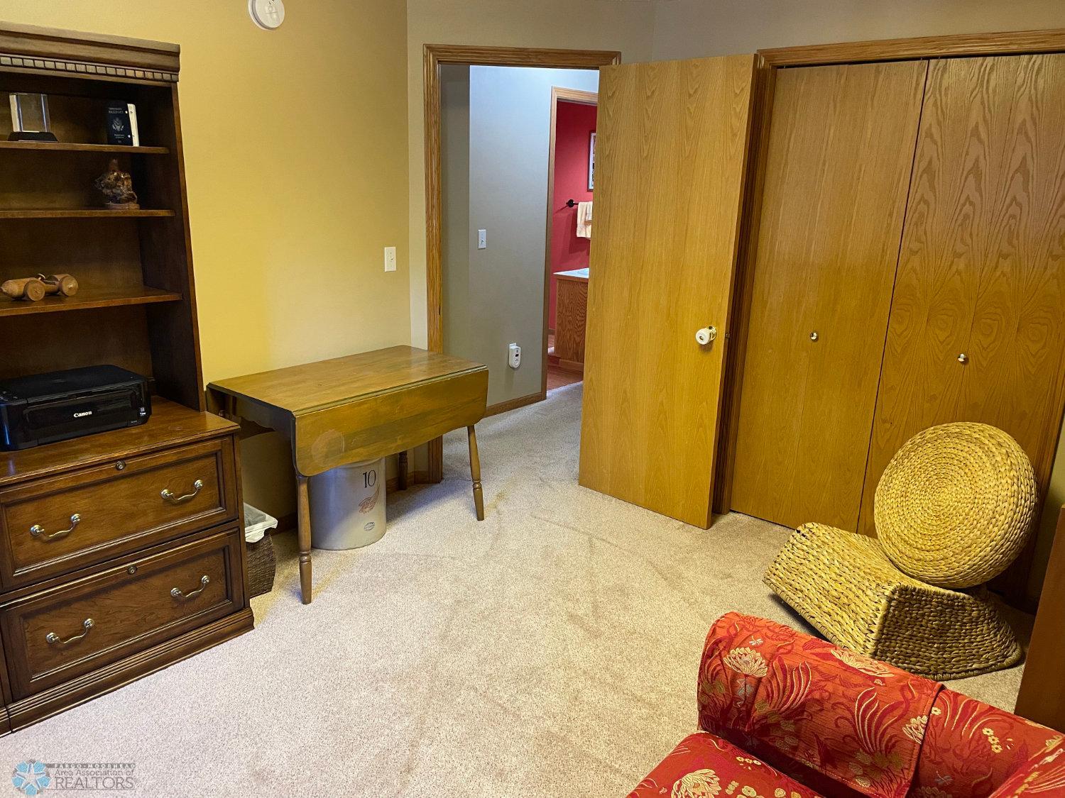 Bedroom 3 on lower level reverse view.