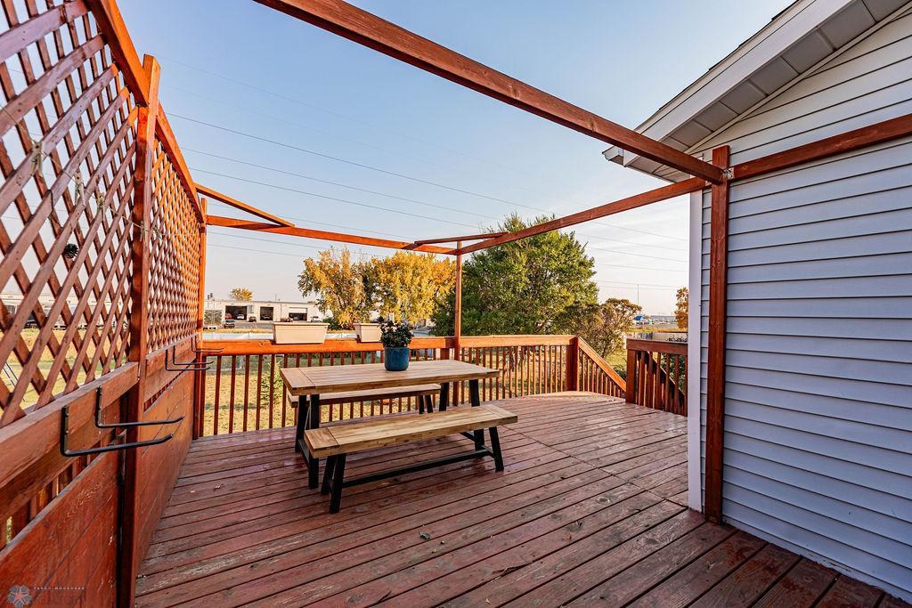 Peaceful Deck with No Backyard Neighbors