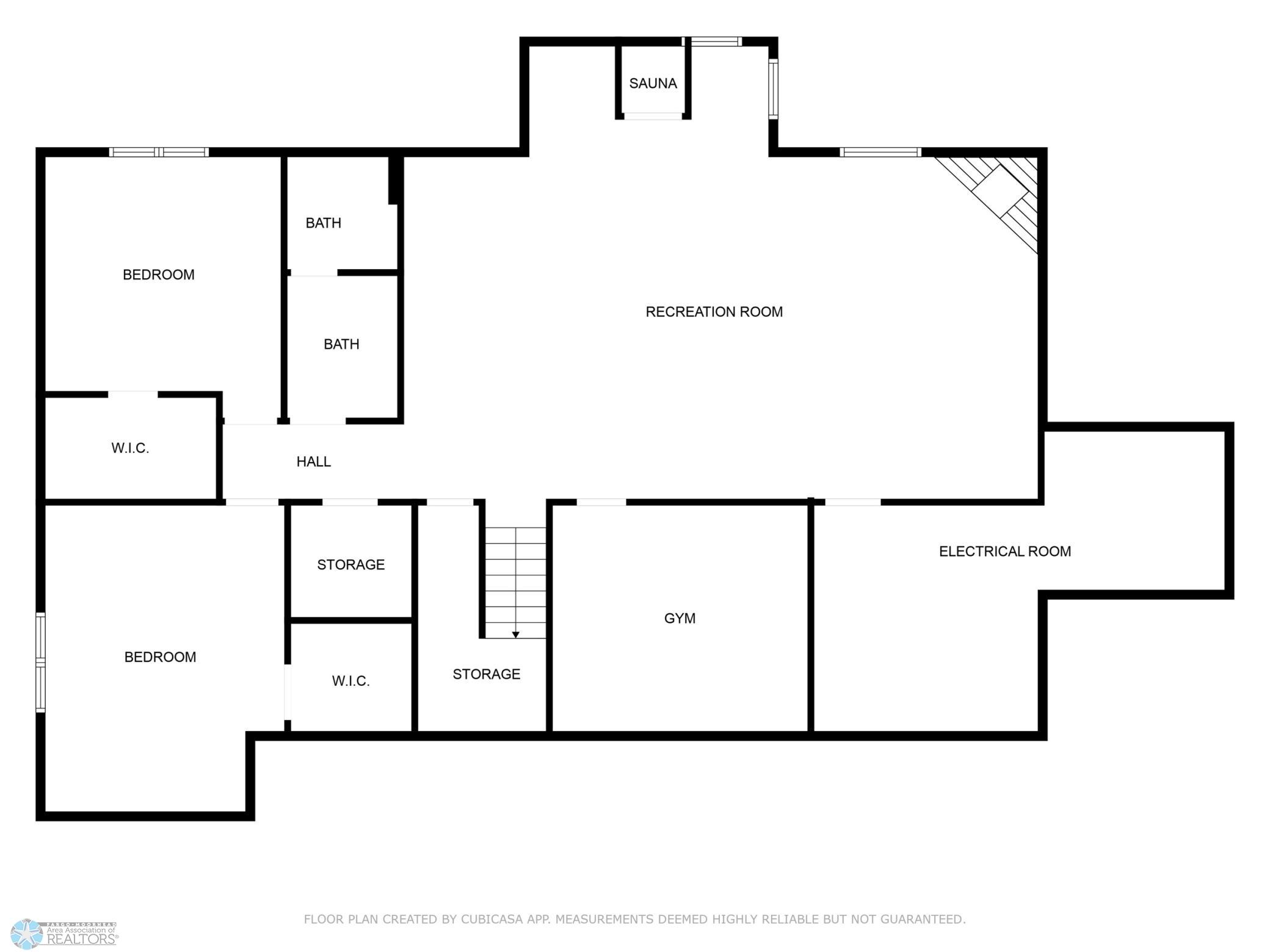 Floorplan- Basement