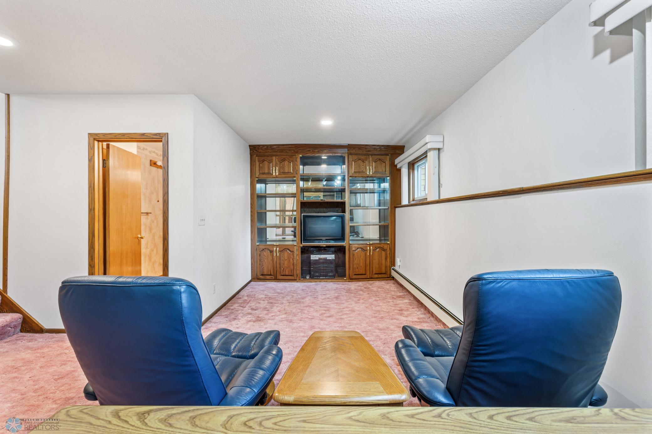 Family Room with Built-Ins