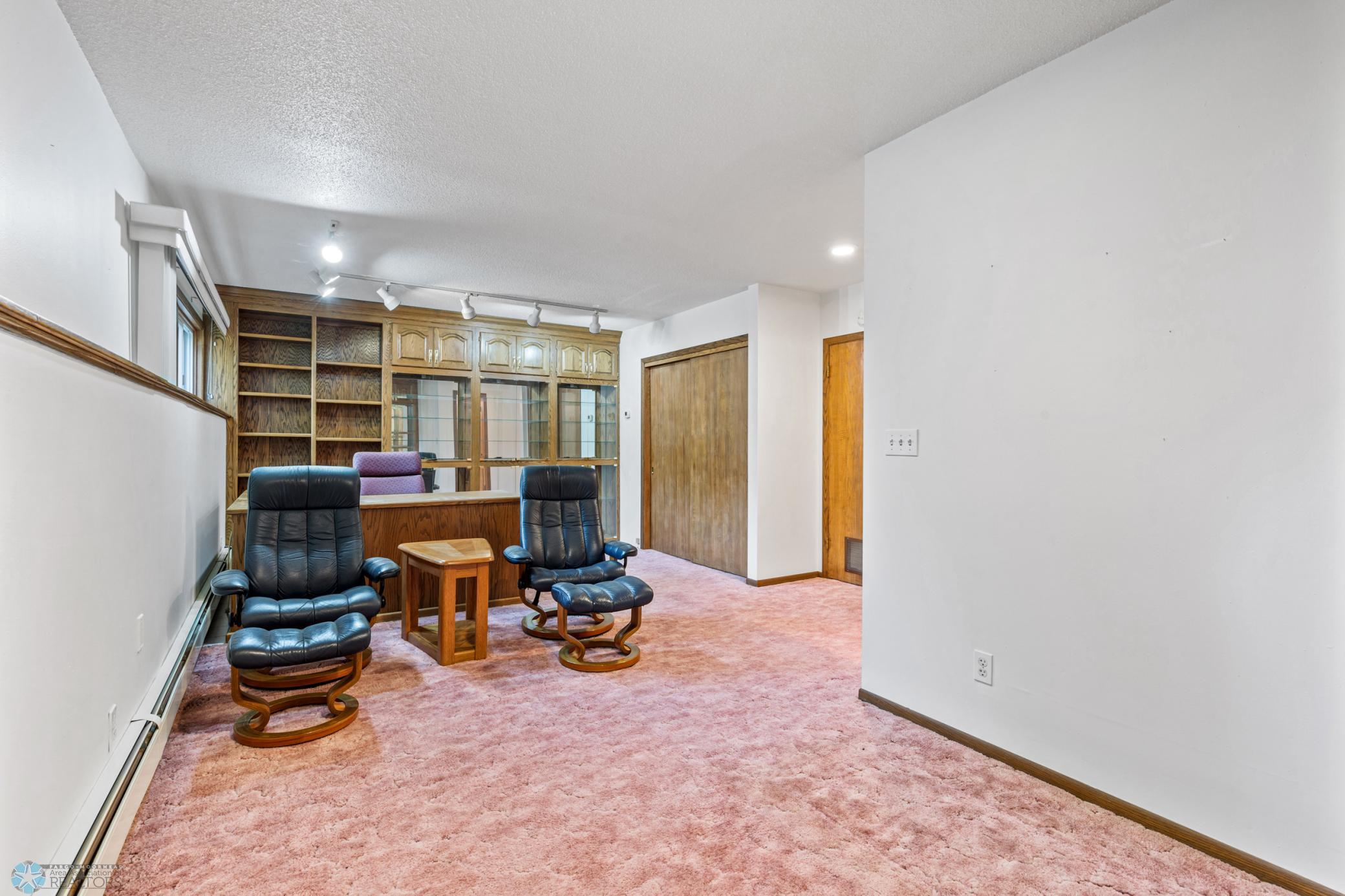 Family Room with Built-Ins