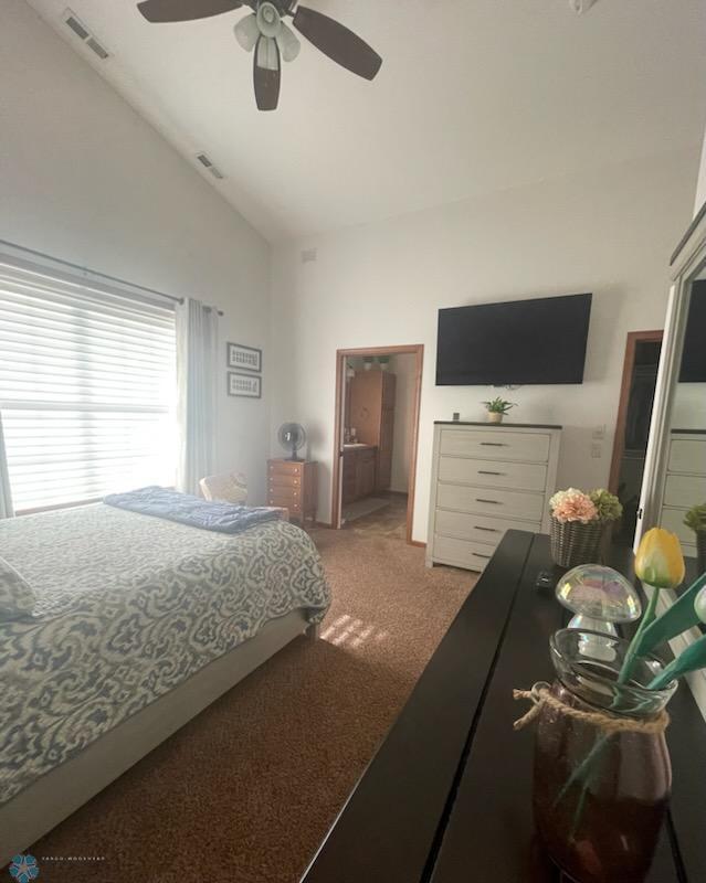 Master Bedroom when furniture was in there