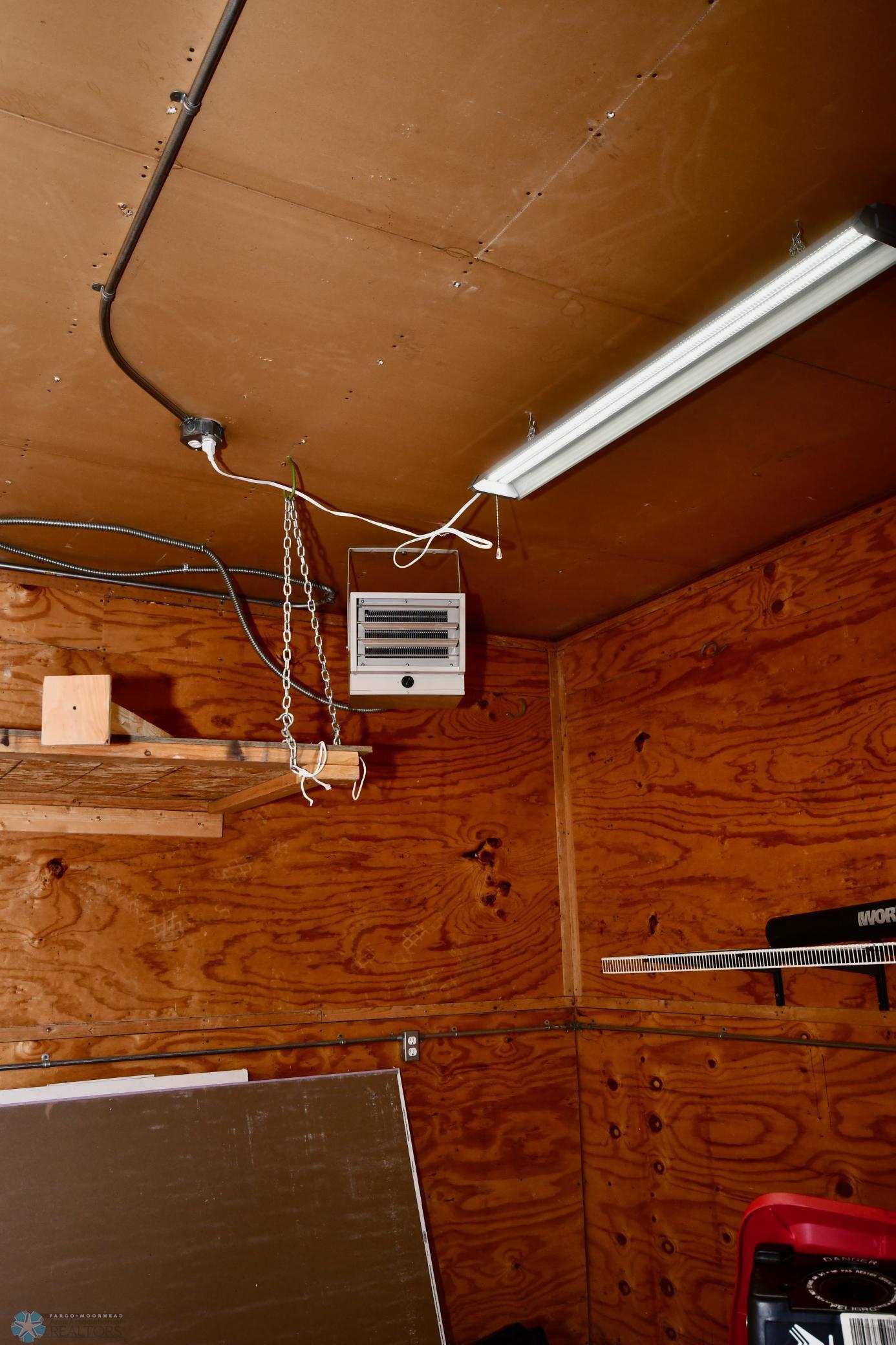 heated garage