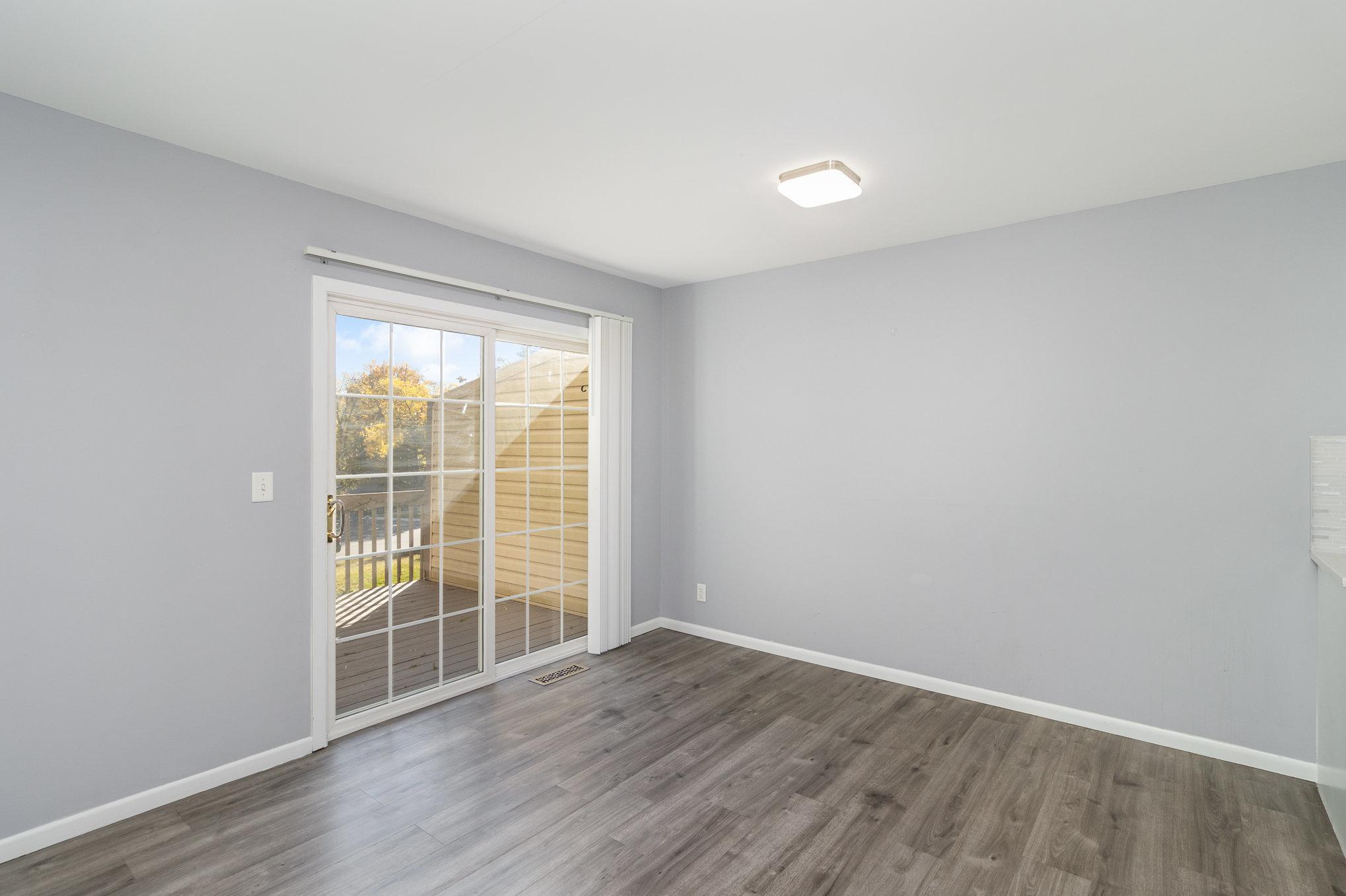 Large Doors Bring in Natural Light