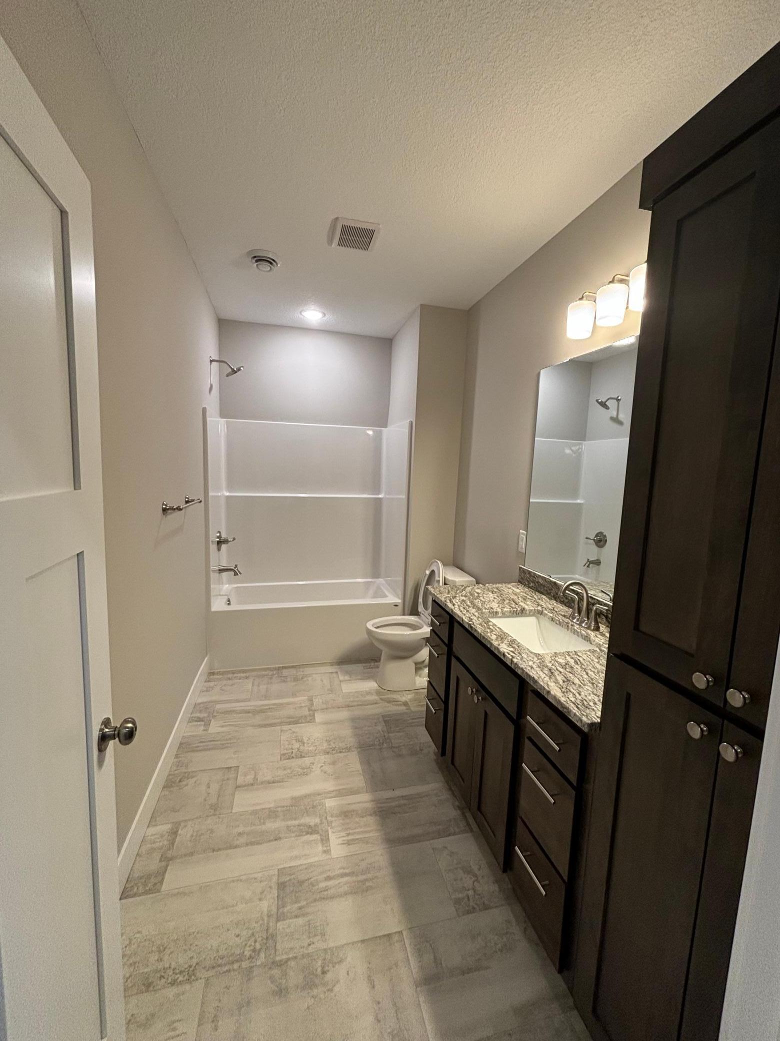 Full Bathroom on Main and in Basement