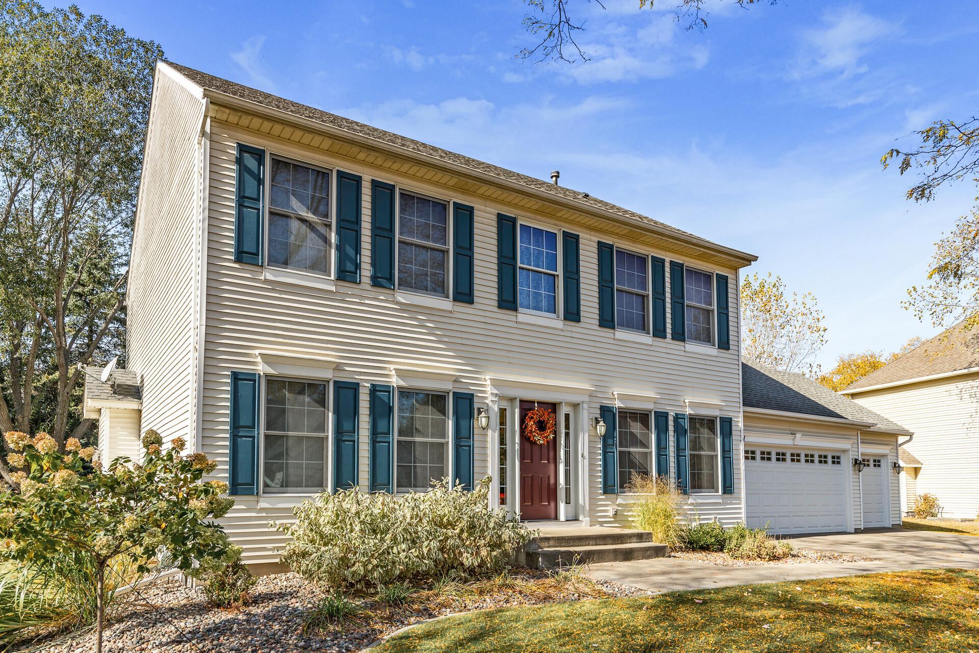 This stately, traditional home is full of wonderful spaces