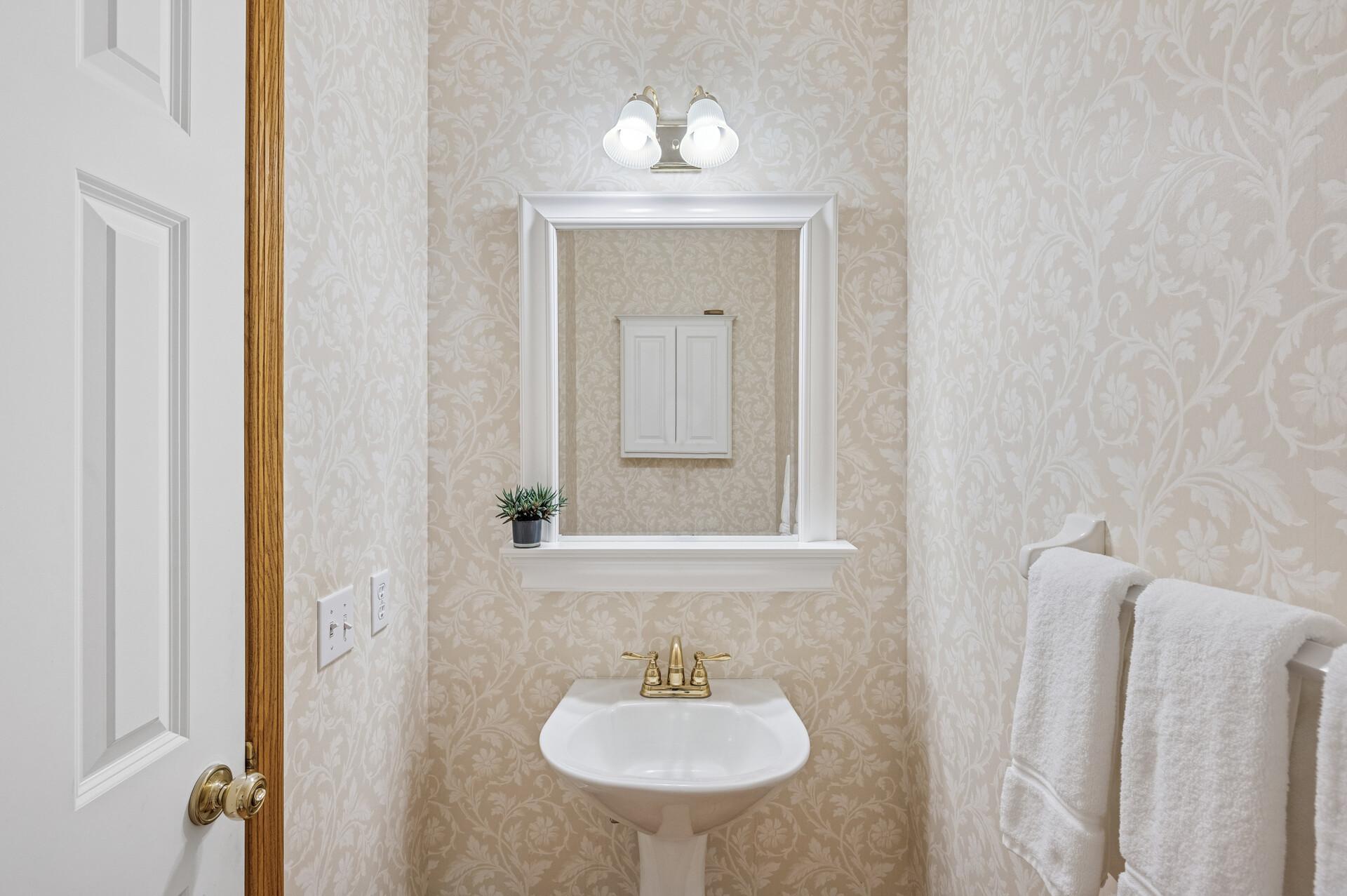 Half bath on the main