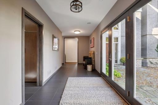 Mudroom/laundry wing. This area was originally the garage.