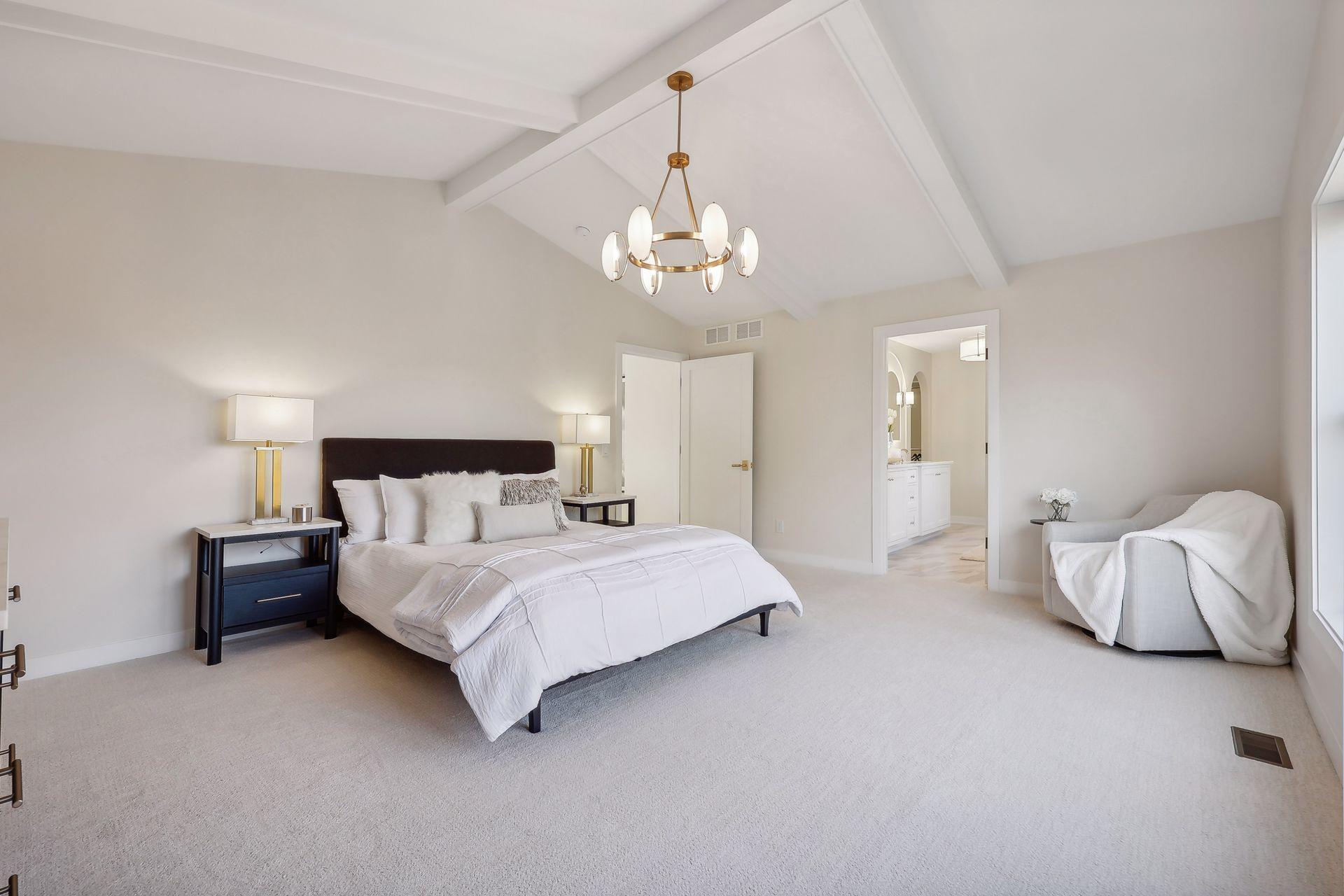 Experience luxury in the primary suite, complete with a spacious ensuite full bathroom.