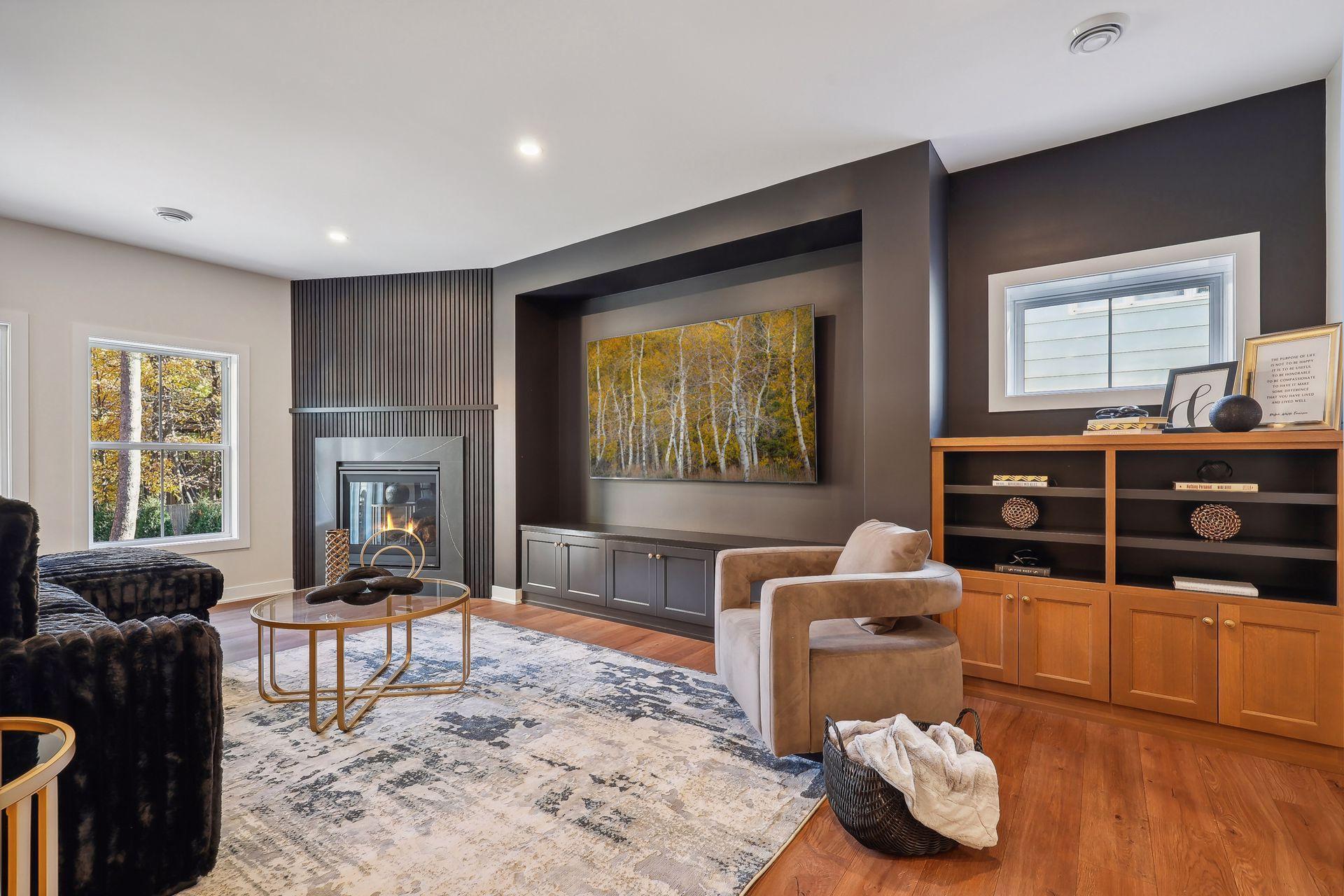 Descend to the lower level and discover the expansive Rec Room, perfect for leisure and entertainment.