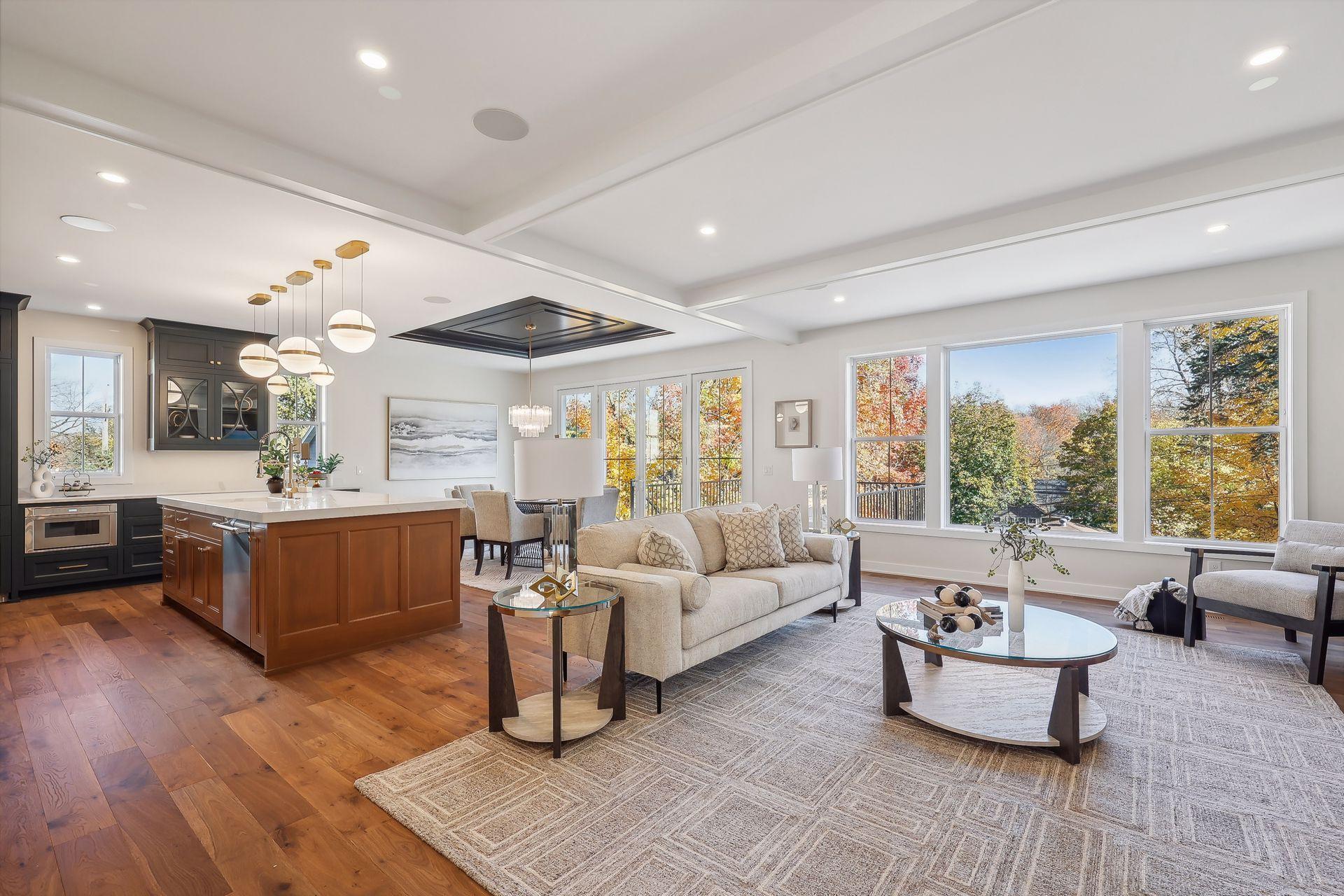 Enjoy the open floor plan that effortlessly flows into the great room, ideal for entertaining and relaxation.