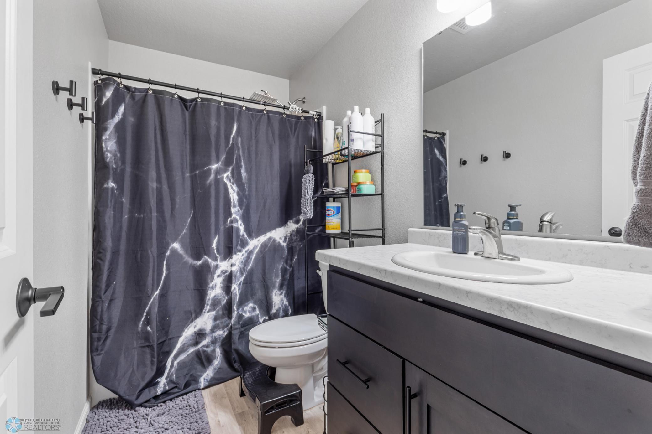full bath lower level