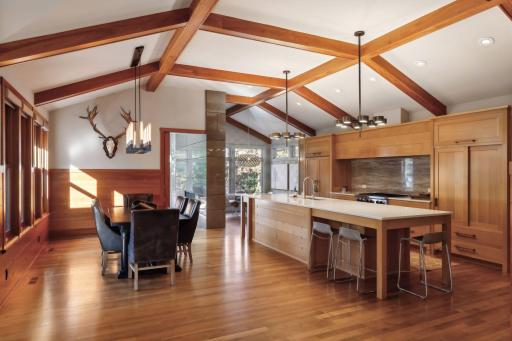 Arched Ceilings and High-end Light Fixtures