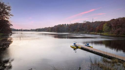 Situated on the East Side of Sunfish Lake