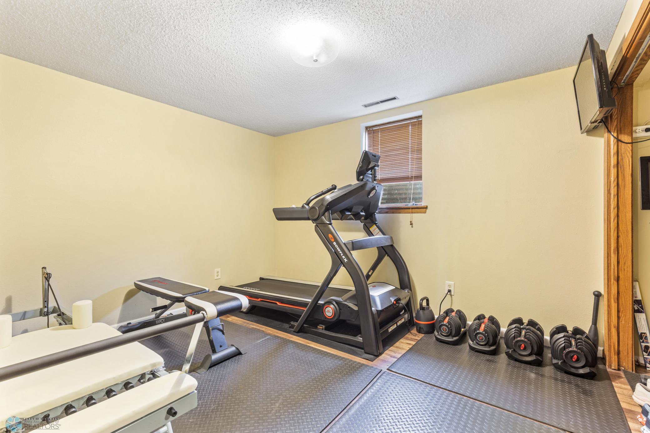 Bedroom 3 Currently Used As Gym