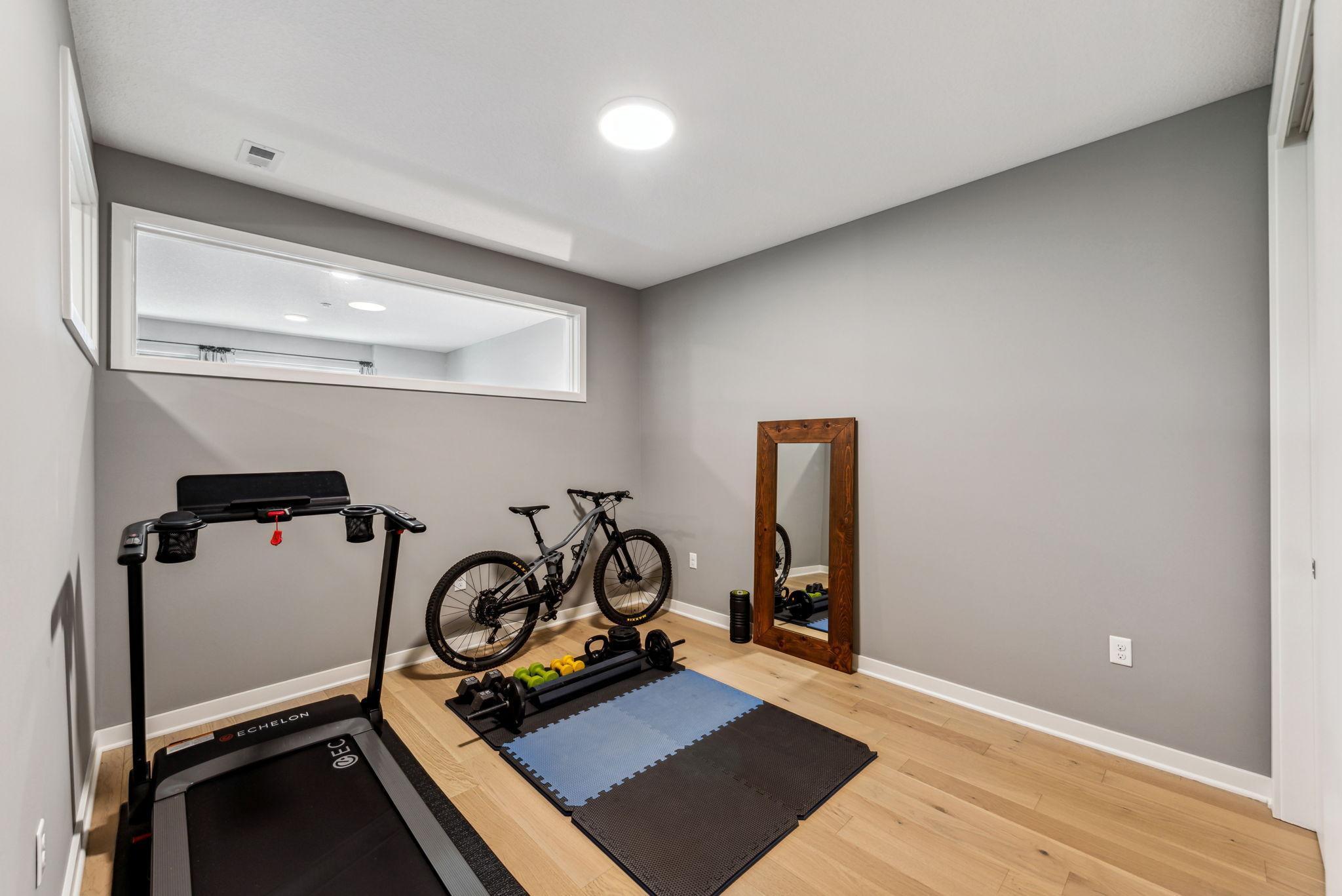 Second bedroom can also be used as an office, exercise room, or guest room.
