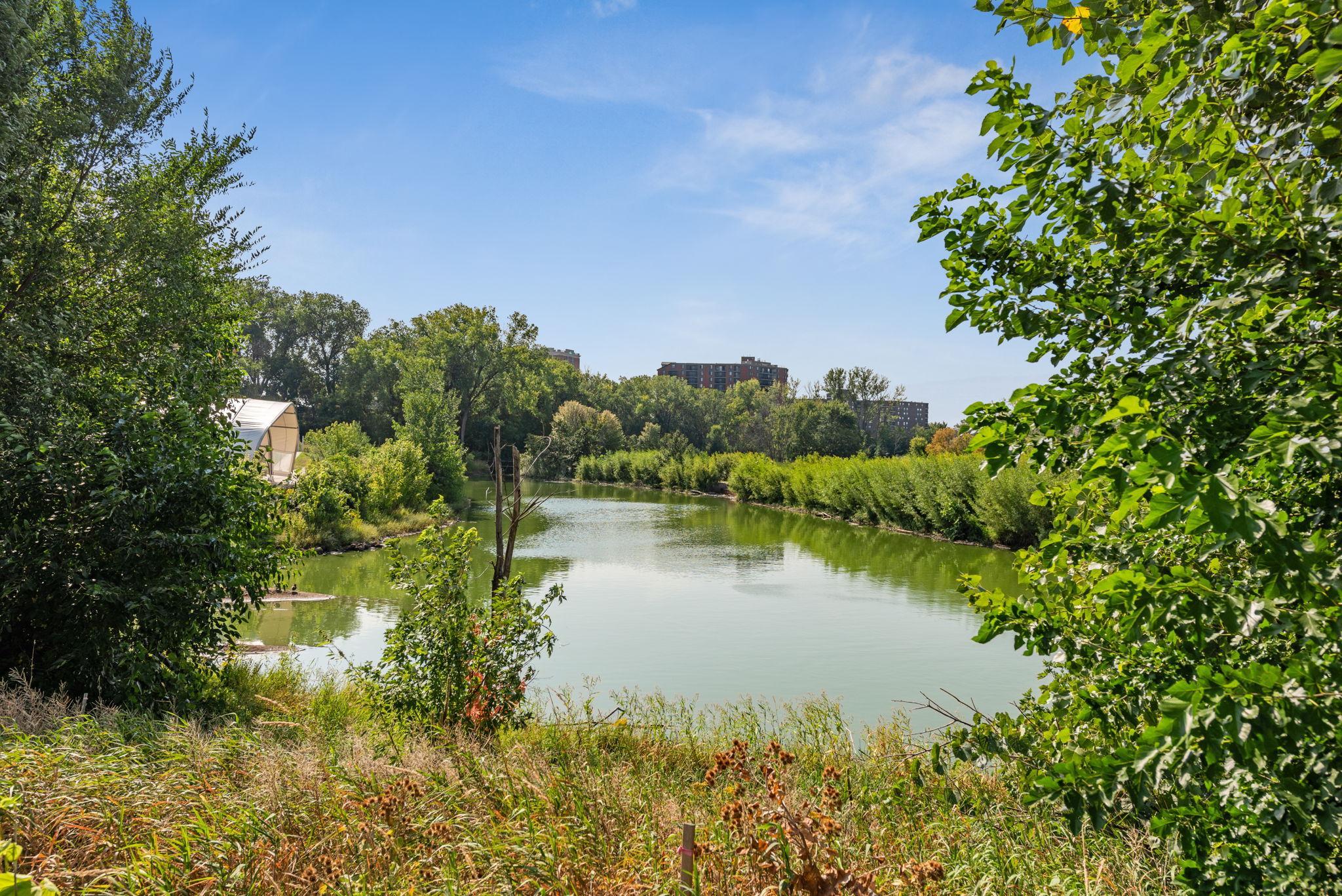 Richfield Lake, right in the heart of the city.