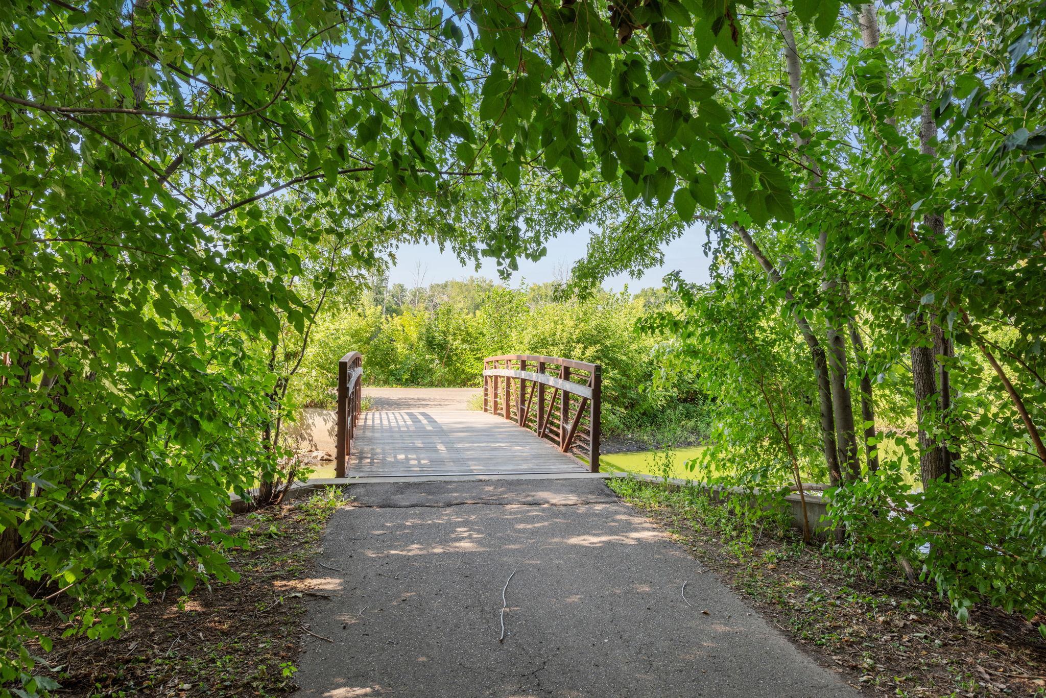 Take a walk or run on the trail around Richfield Lake. So peaceful and beautiful!