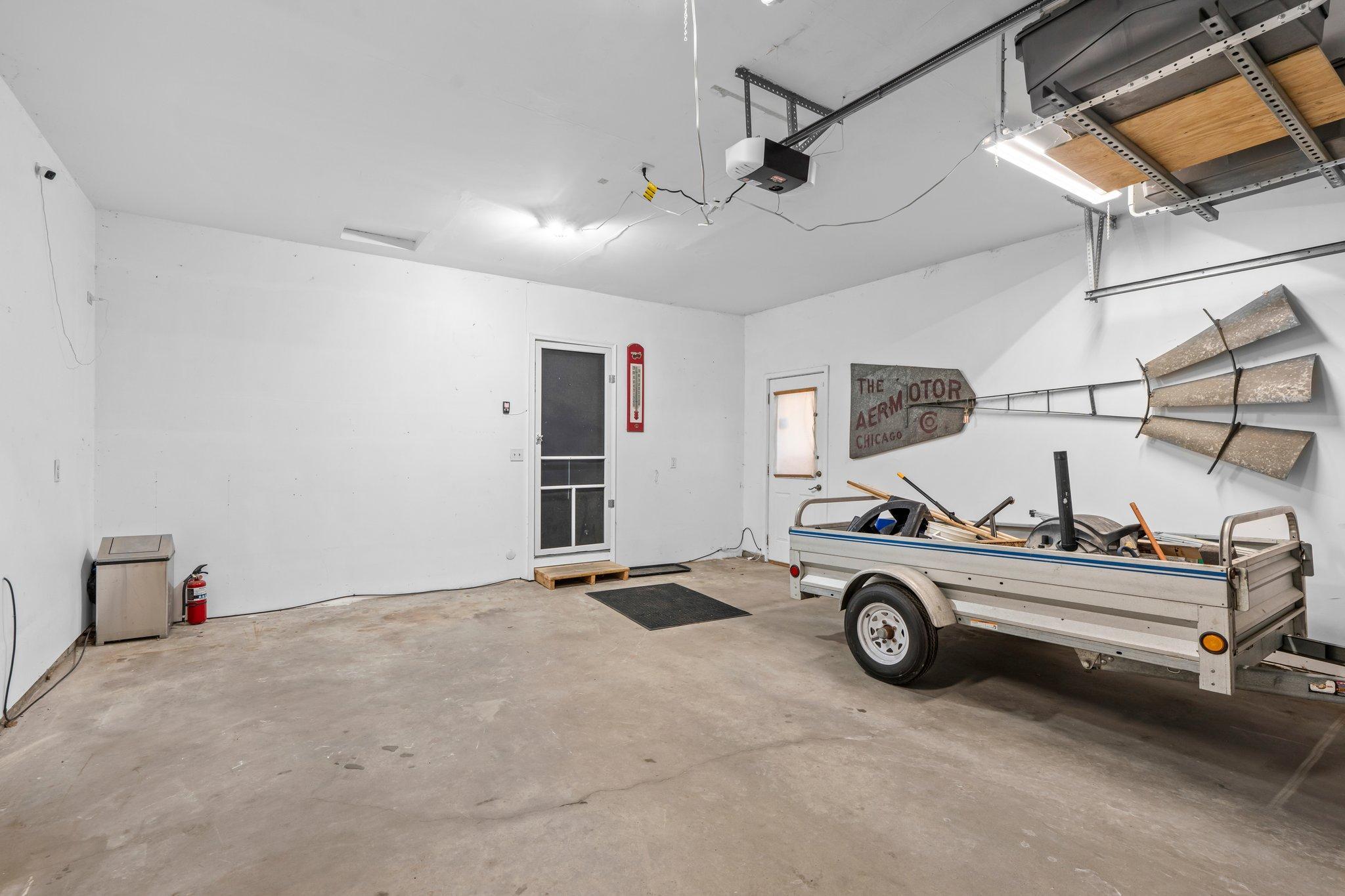Garage Sheetrocked And Painted