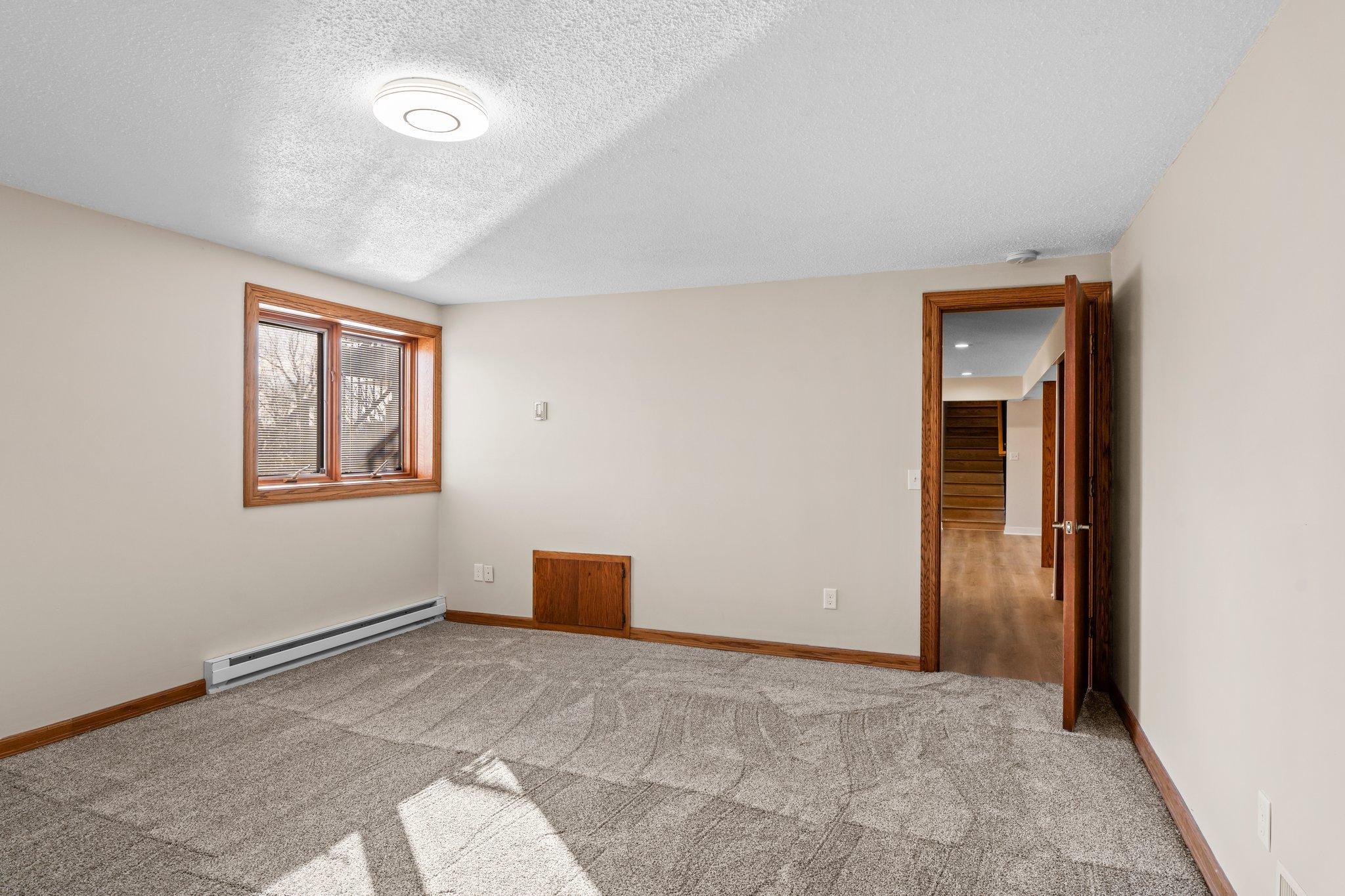 New Lower Level Bedroom Carpet