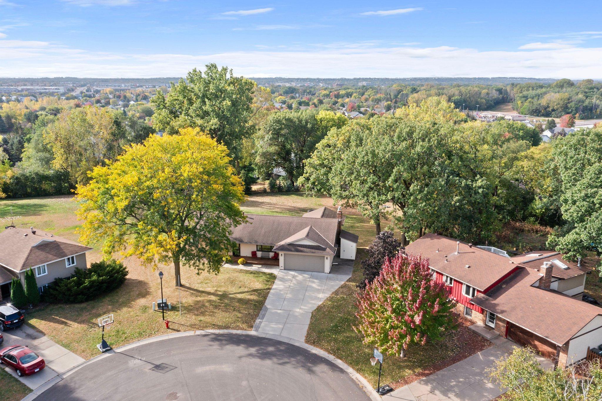 Birds-Eye View in Fall