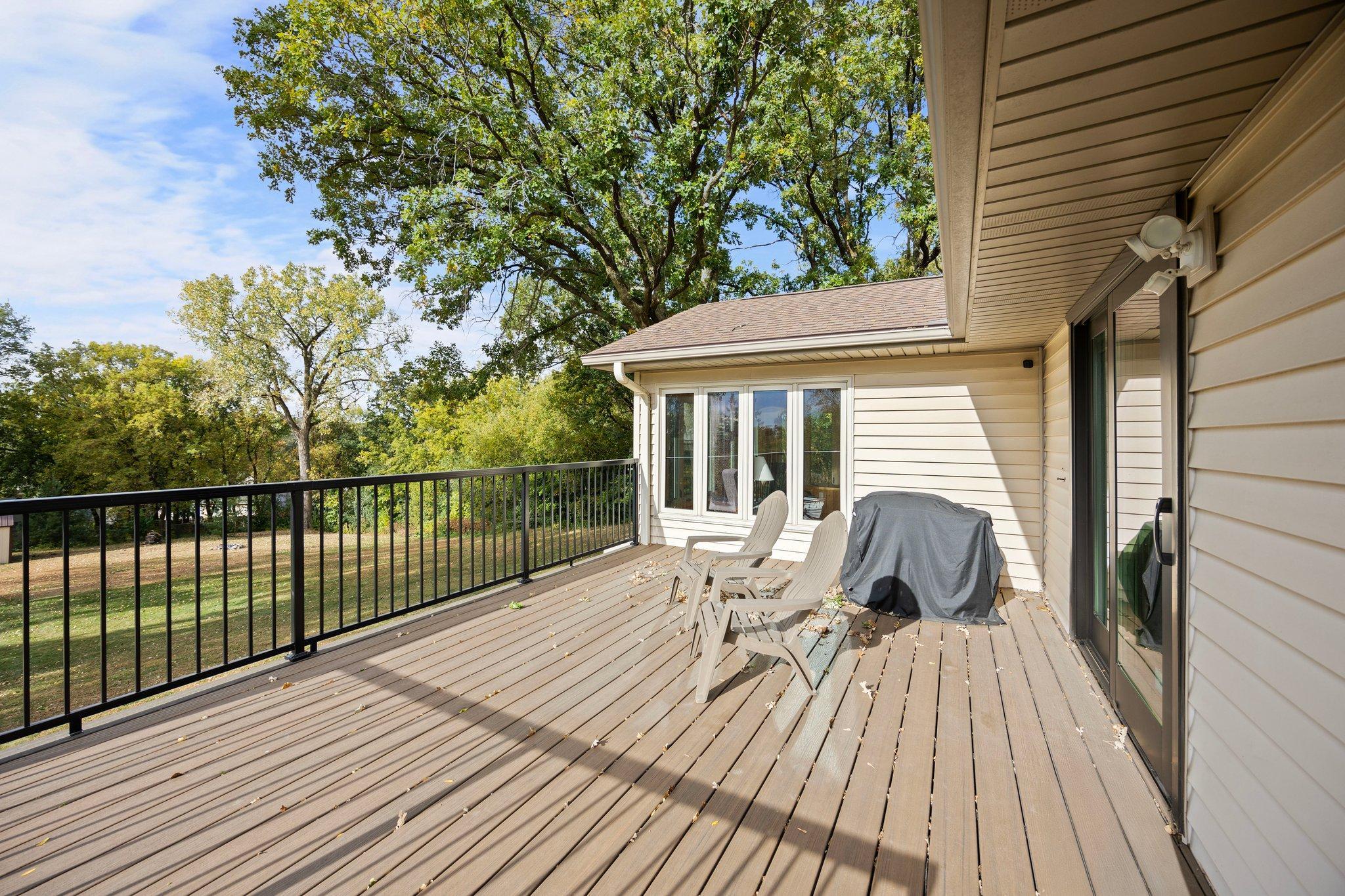 Large Private Deck