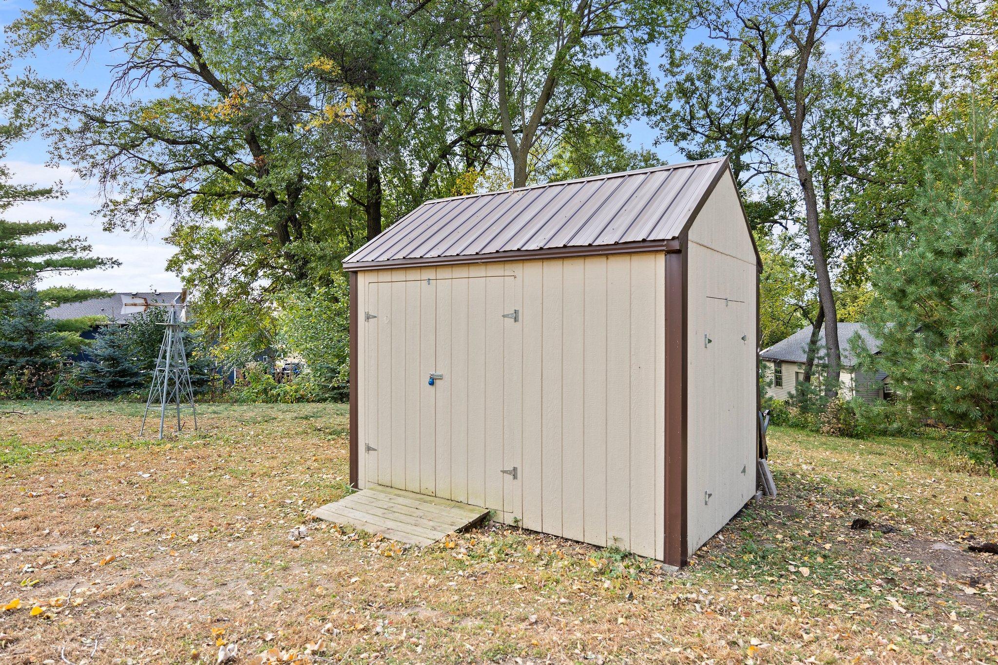 Backyard Shed Updated 2017