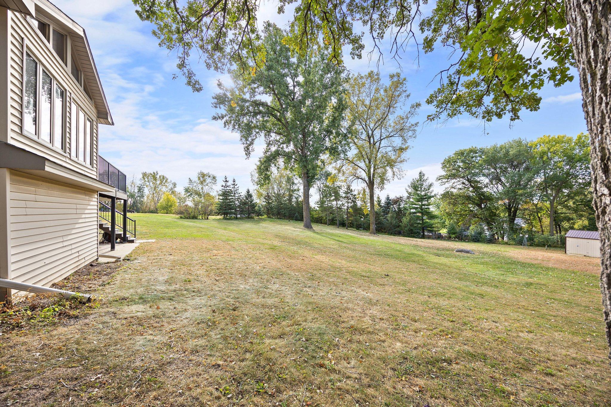 Gorgeous Backyard View
