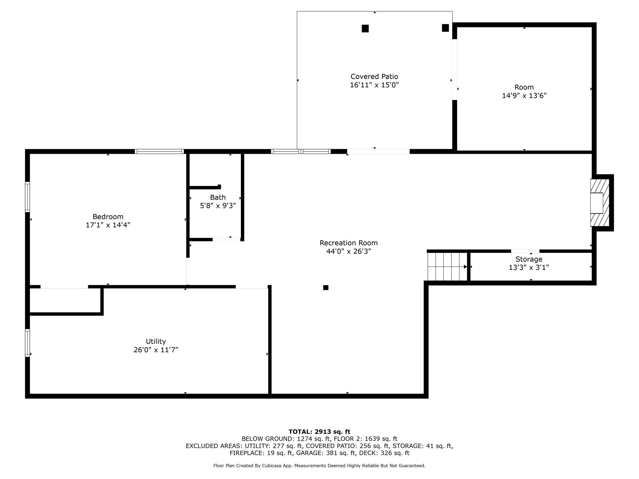 Floorplan Lower Level