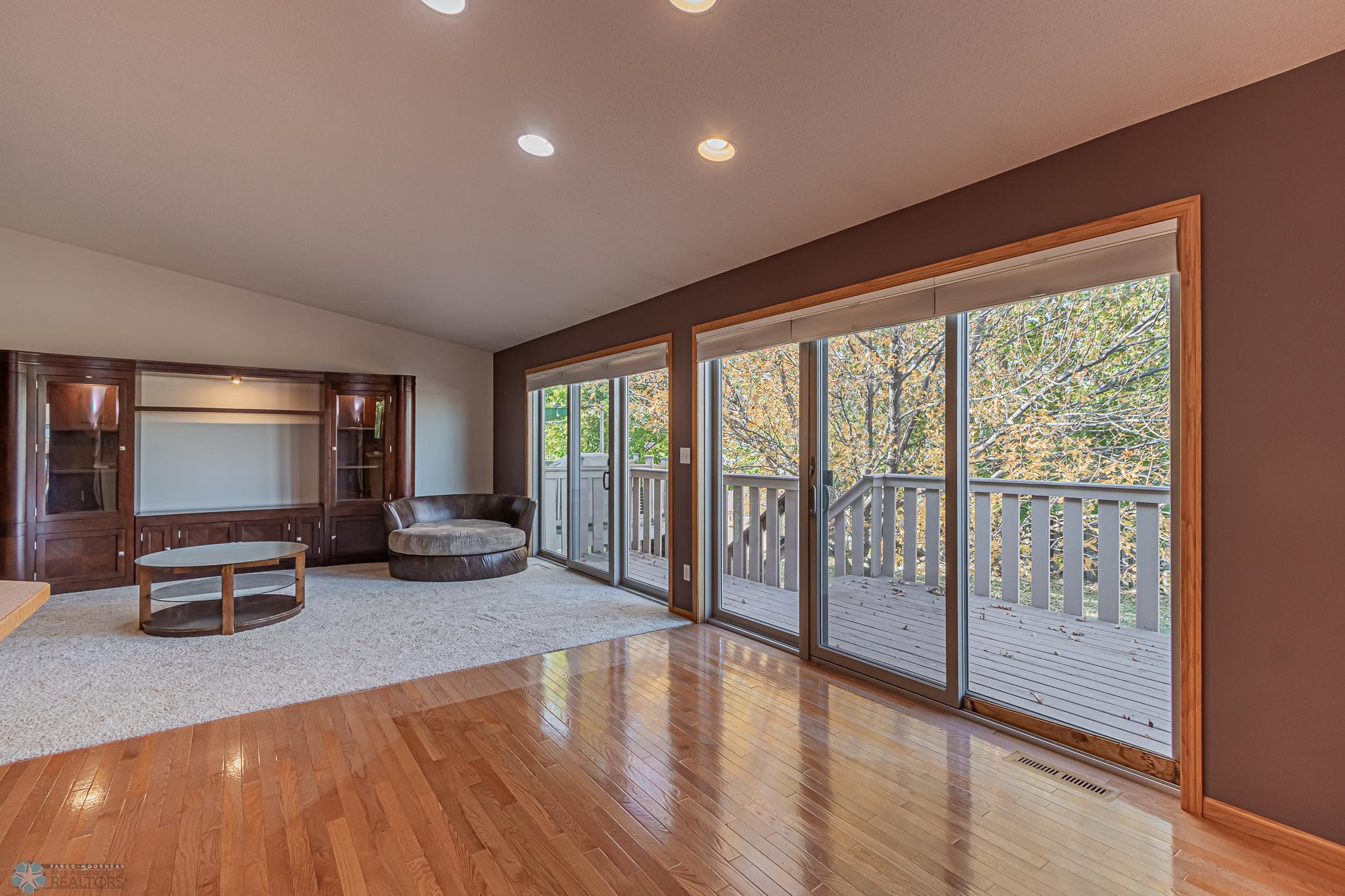 Double 3 paned patio doors