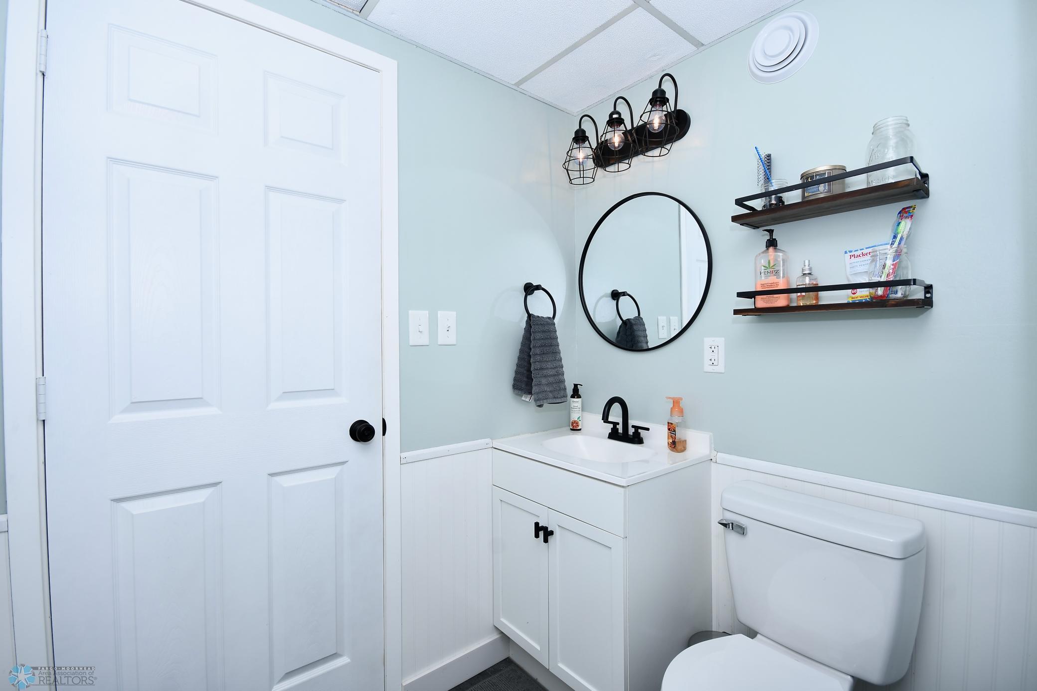 Lower bathroom