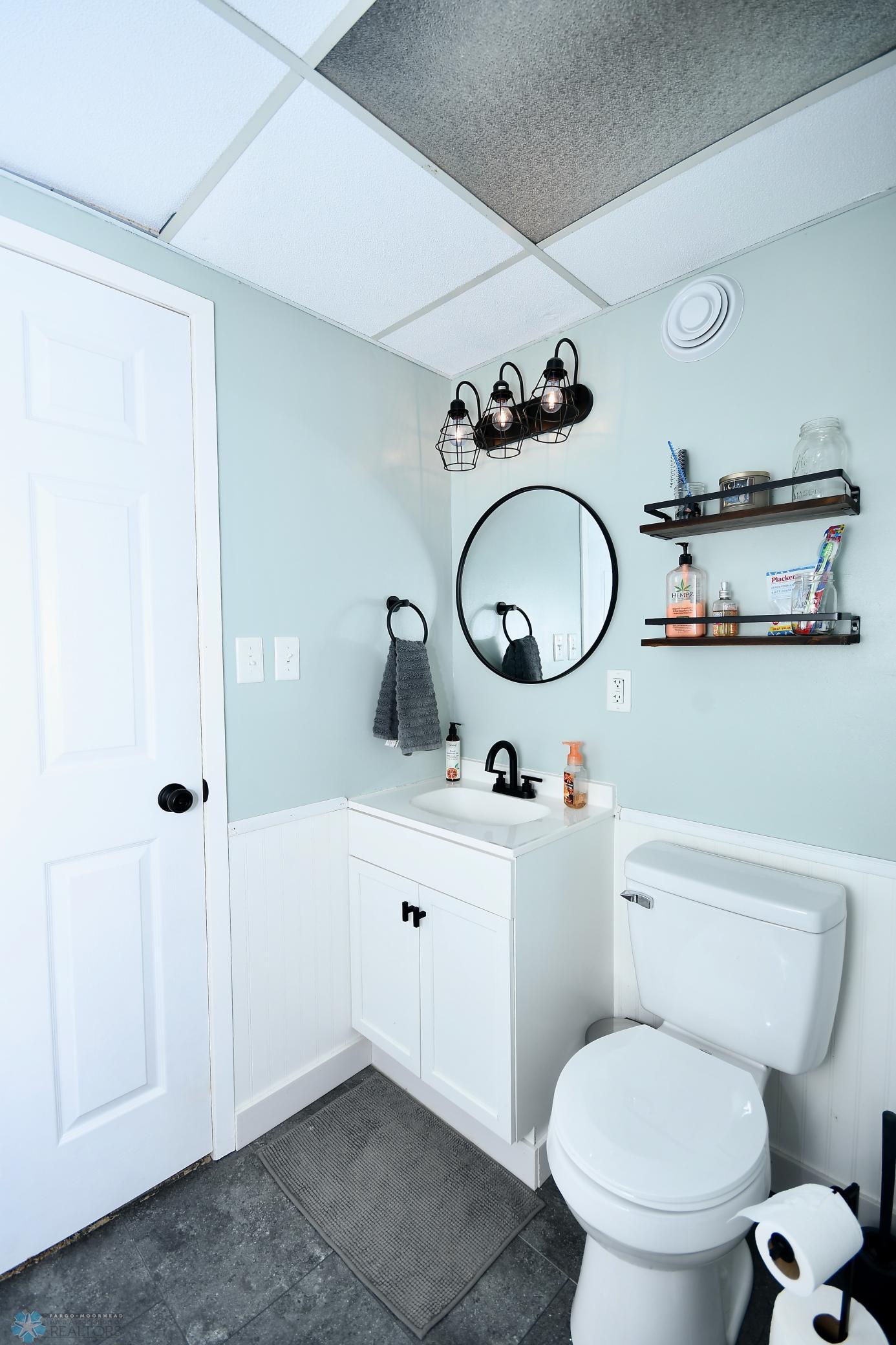 Lower bathroom