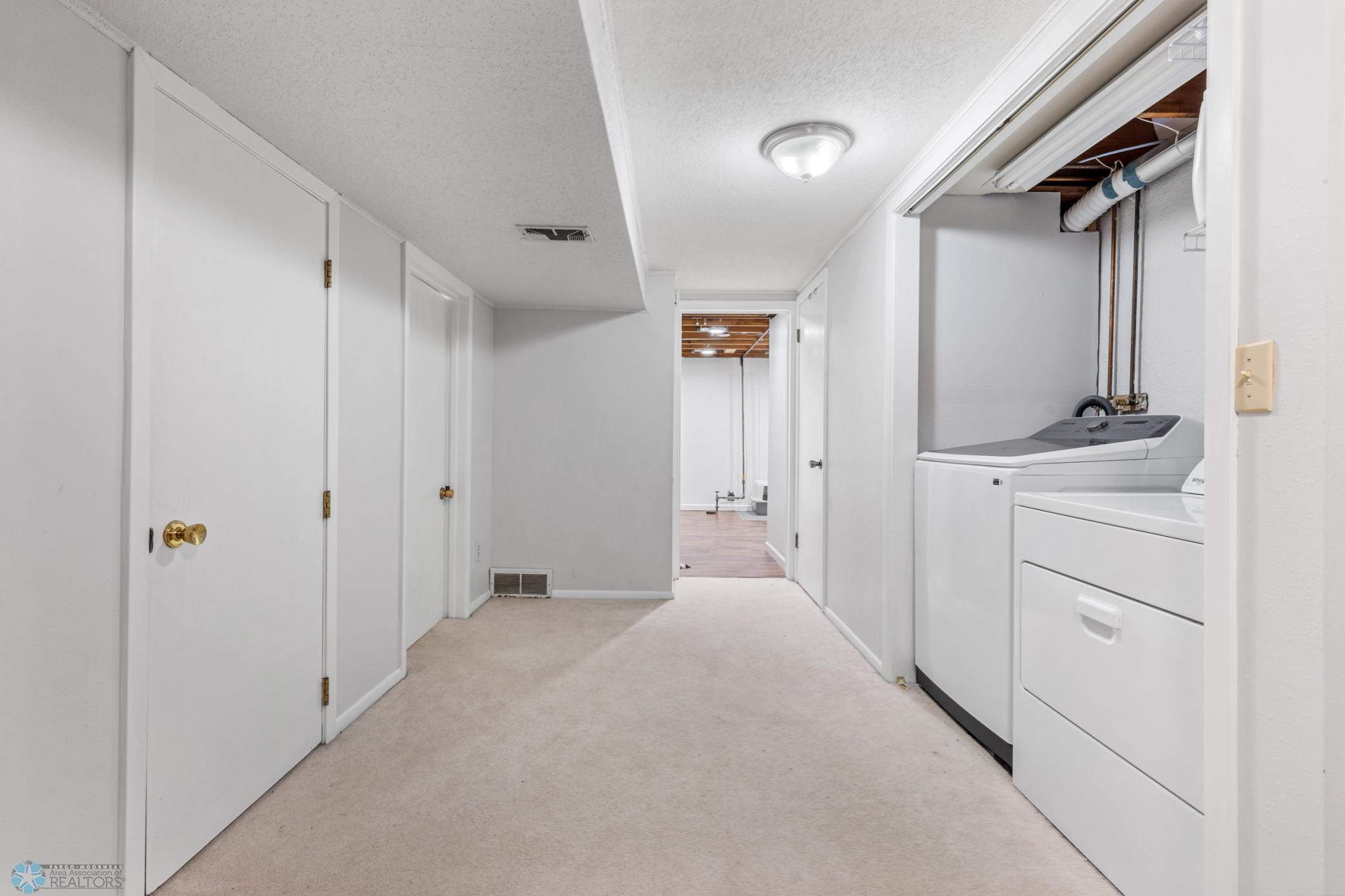 Family Room Hall / Laundry Closet
