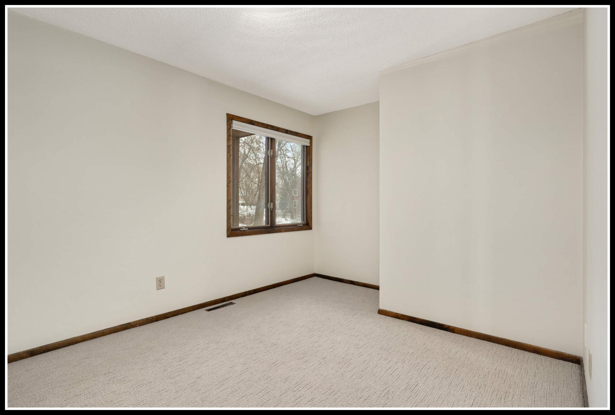 Third bedroom on the upper level