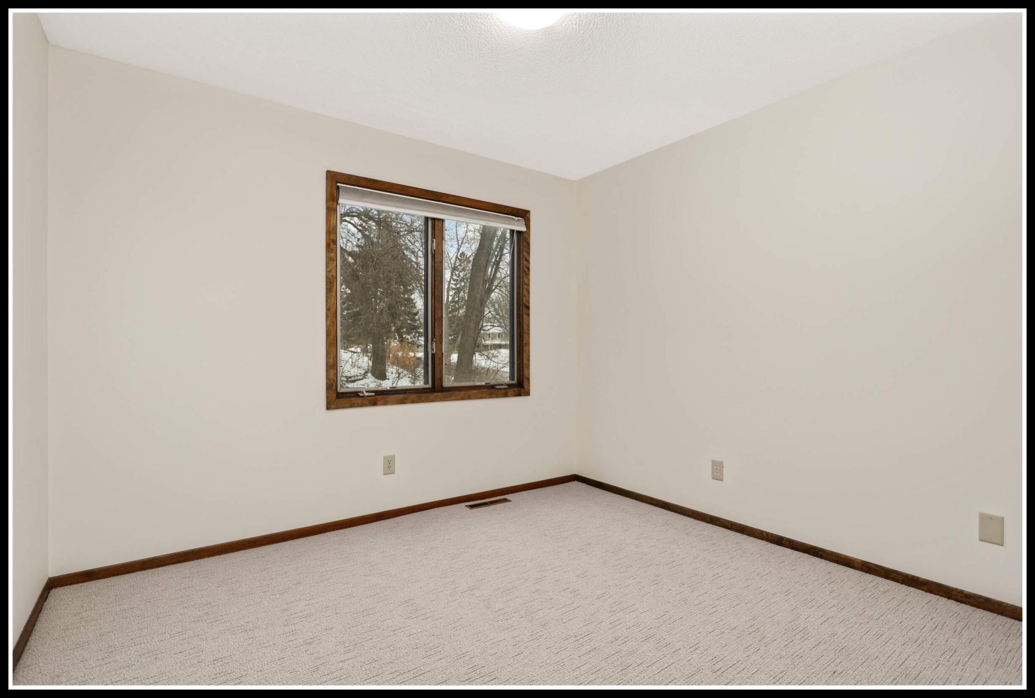 Second bedroom on the upper level