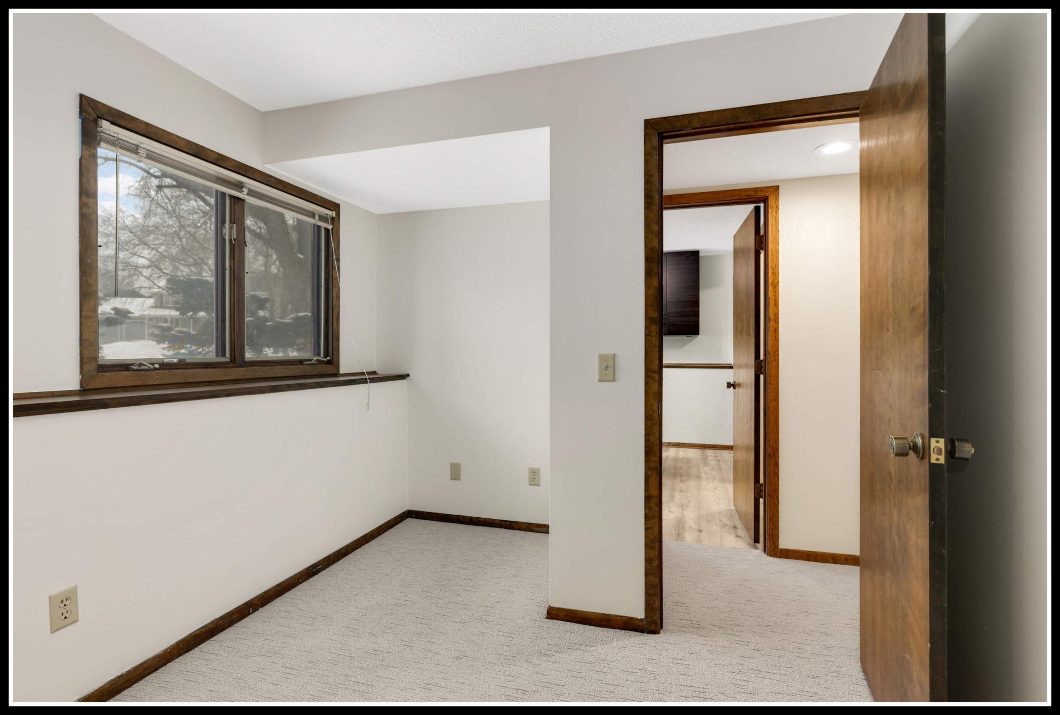 Second bedroom on the lower level