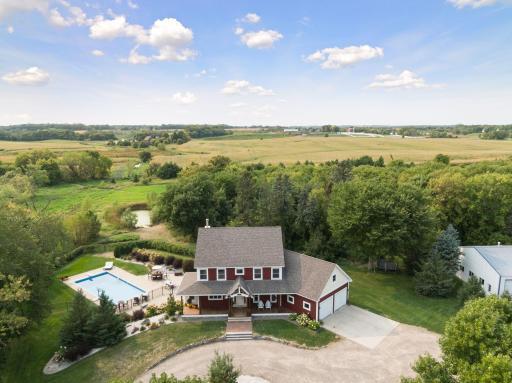 Dreaming of life on the farm? Secure a piece of paradise in Greenfield! This gorgeous 64 acre parcel with modern farmhouse, swimming pool and outbuildings is a rare opportunity and first time offered for sale in over 25 years!