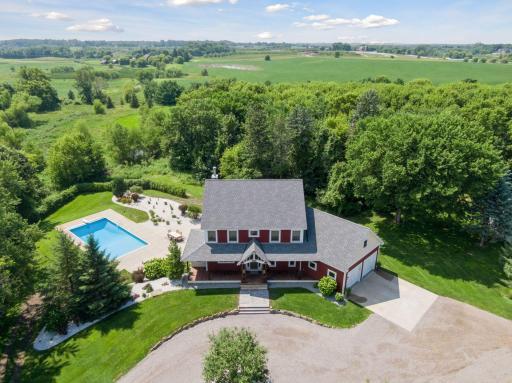 Dreaming of life on the farm? Secure a piece of paradise in Greenfield! This gorgeous 64 acre parcel with modern farmhouse, swimming pool and outbuildings is a rare opportunity and first time offered for sale in over 25 years!