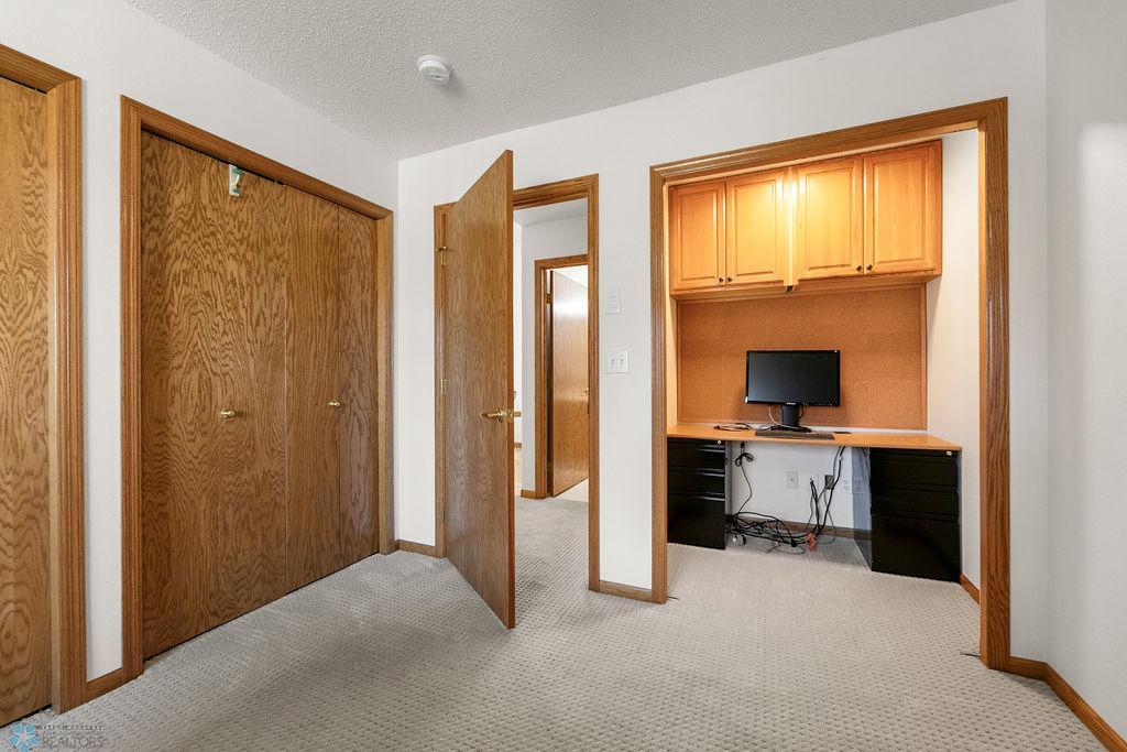 Bedroom 2 has 3 closets!