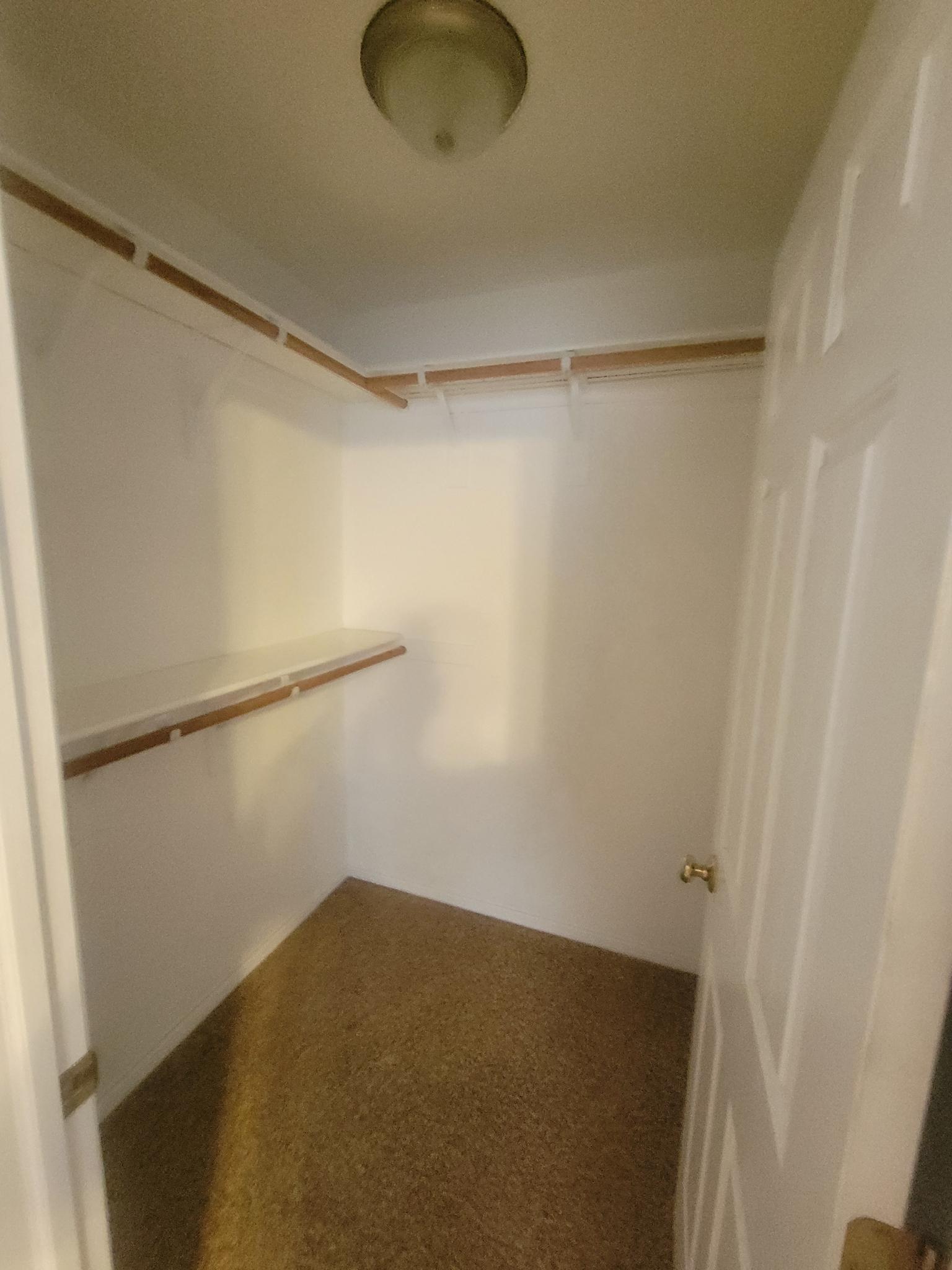 Unit 1 Walk-in closet