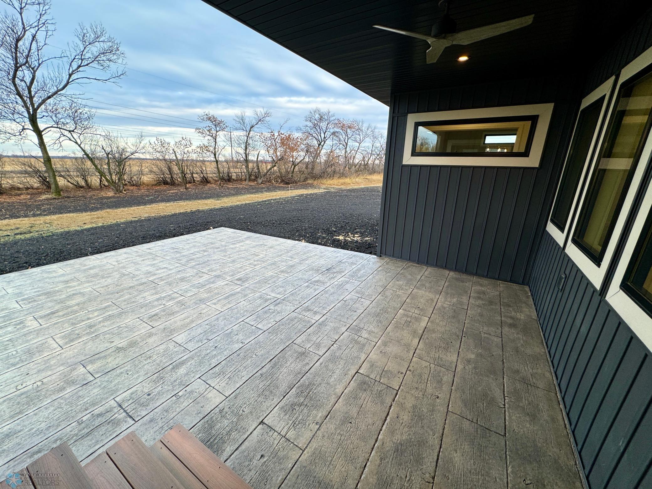 Rear Covered Porch