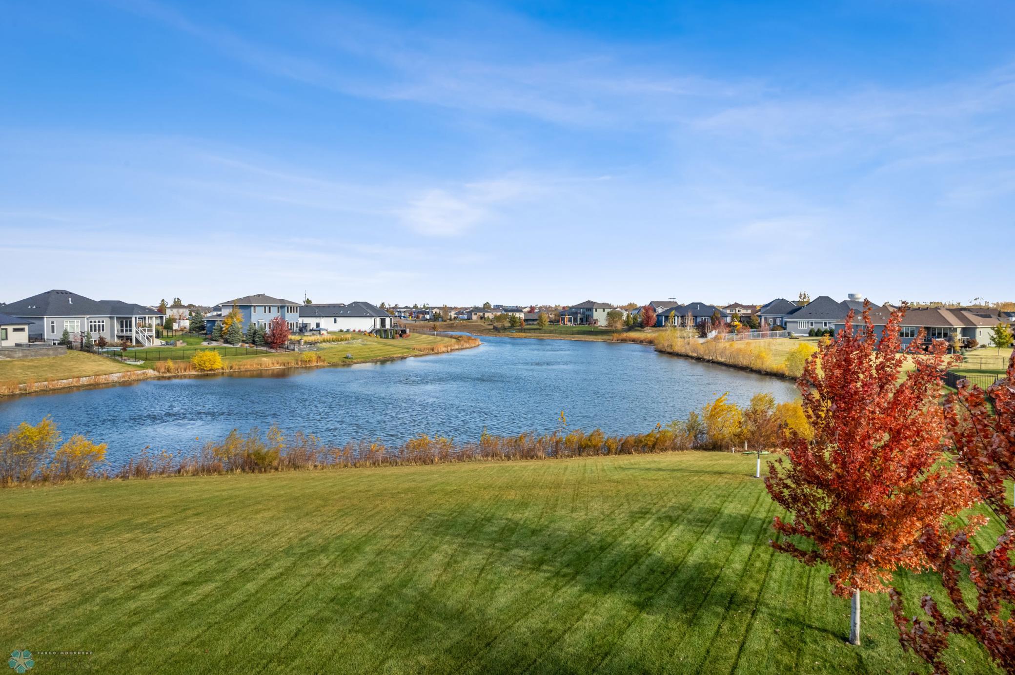 Nearby Pond (does not touch lot)