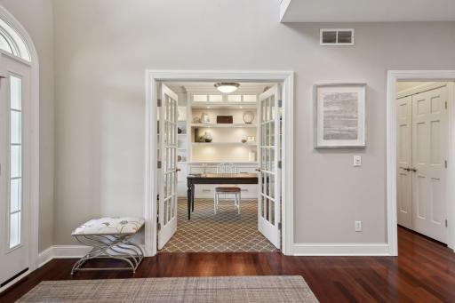 No detail was missed in this stunning office space.