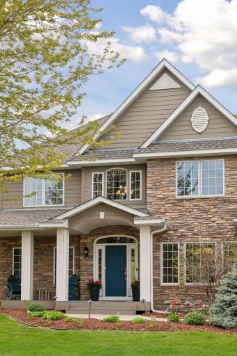 As you enter, you will be greeted by an oversized front porch.