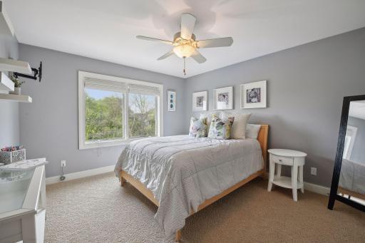 Bedroom 4 also overlooks the amazing backyard.