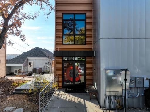 Access via alley