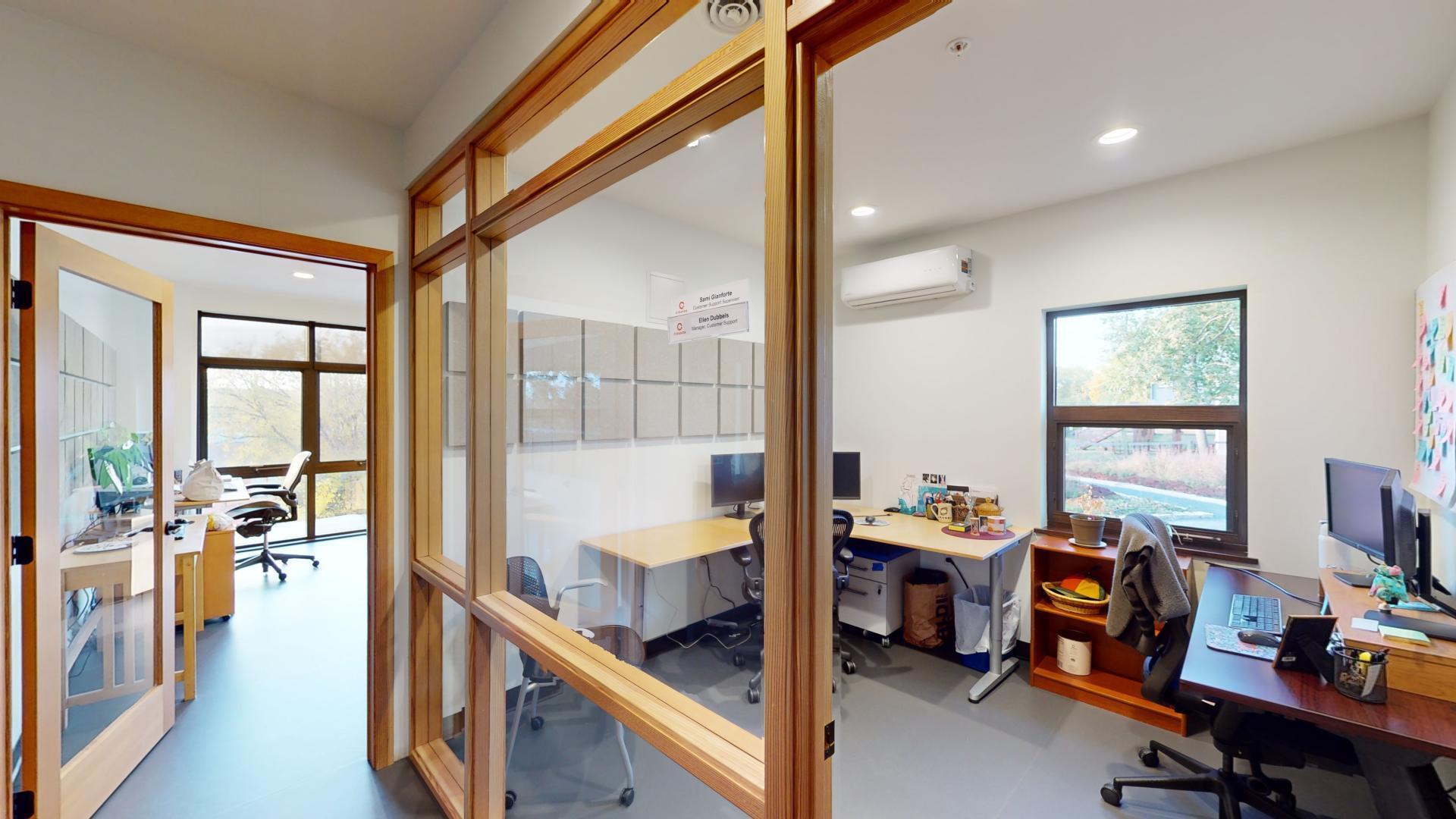 First floor private office