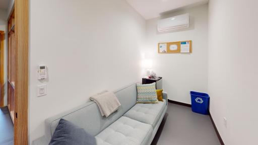 Quiet room on first floor