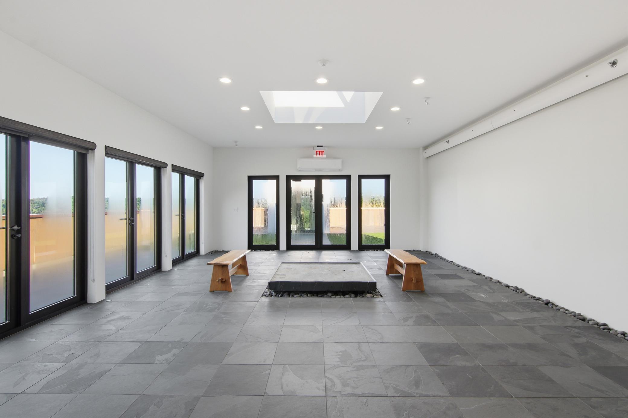 3rd floor water feature